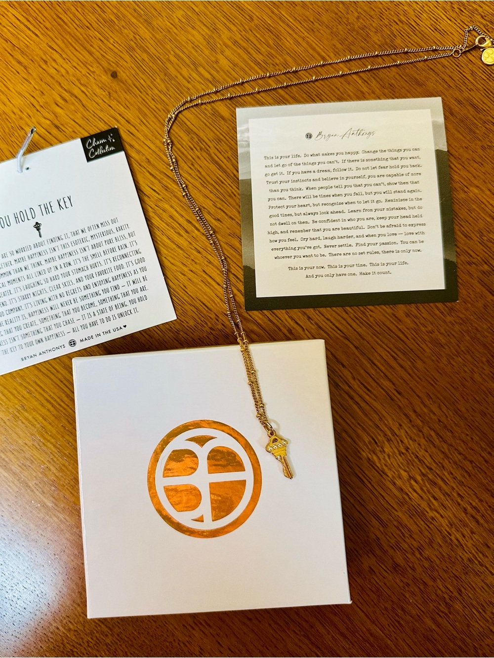 Bryan Anthonys Necklace - You Hold the Key